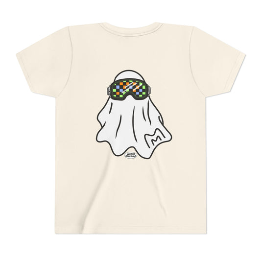 Solo Google Ghost | Unisex Youth Halloween Motocross Tee