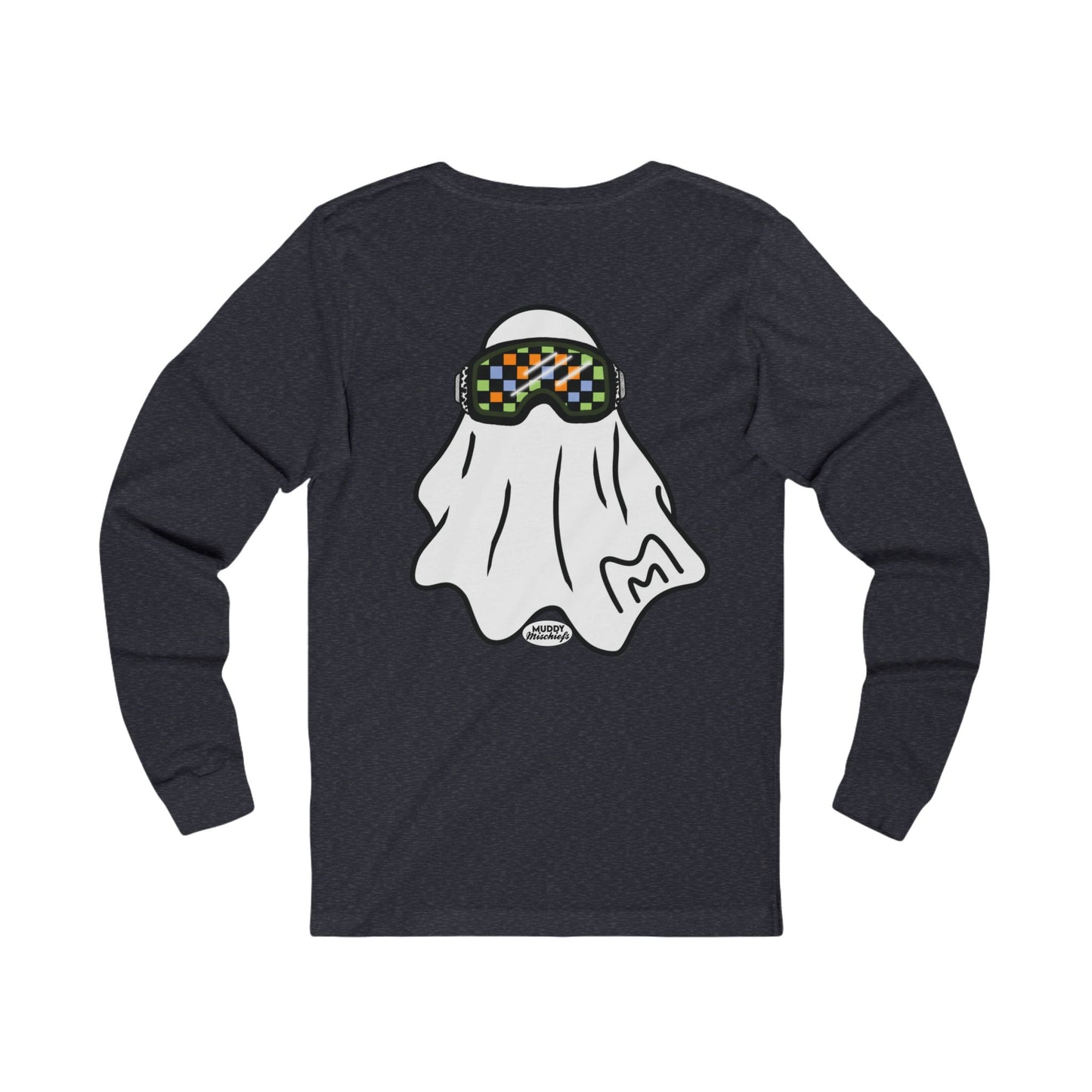 Solo Google Ghost | Unisex Adult Halloween Motocross Tee