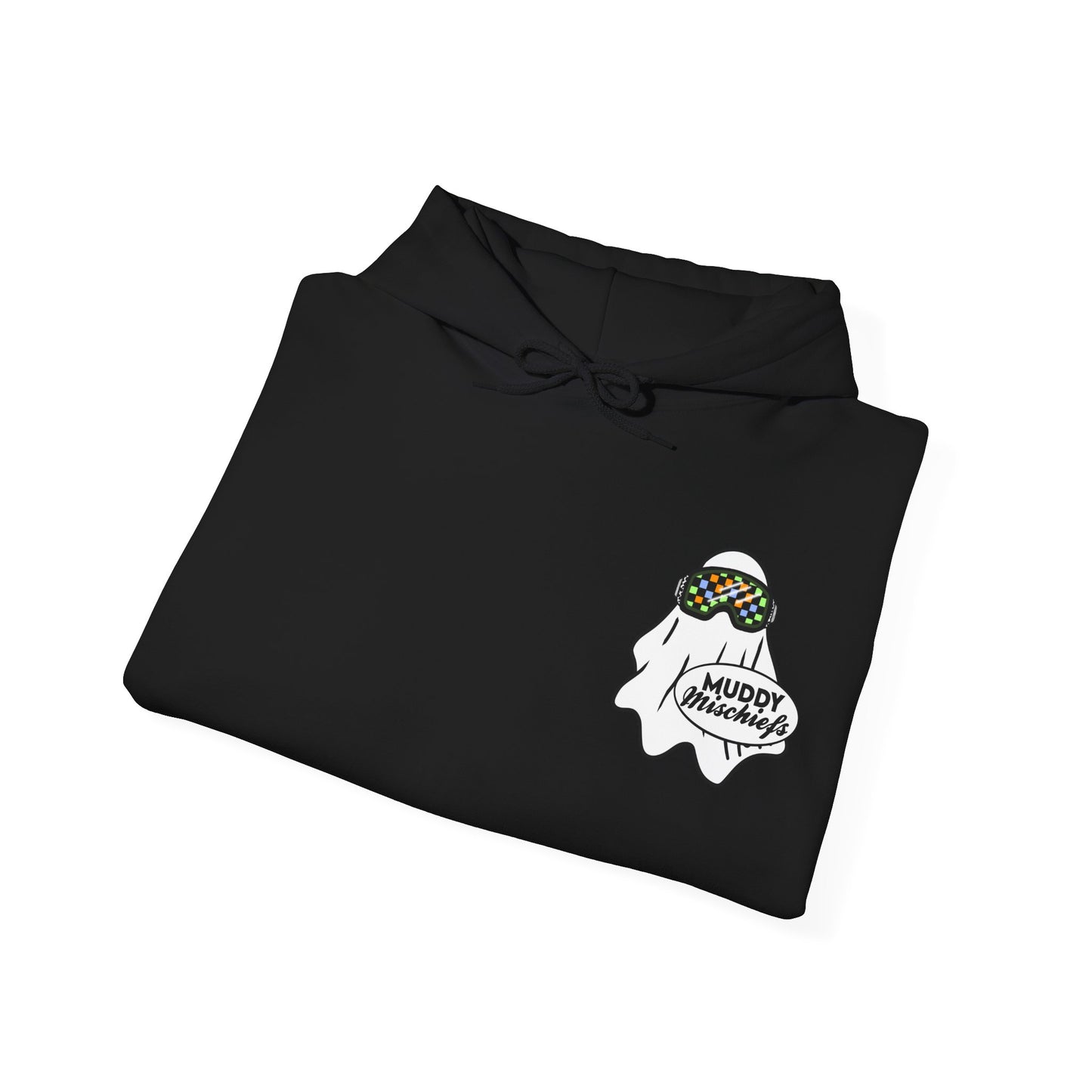 Goggle Ghost | Youth Halloween Motocross Hoodie