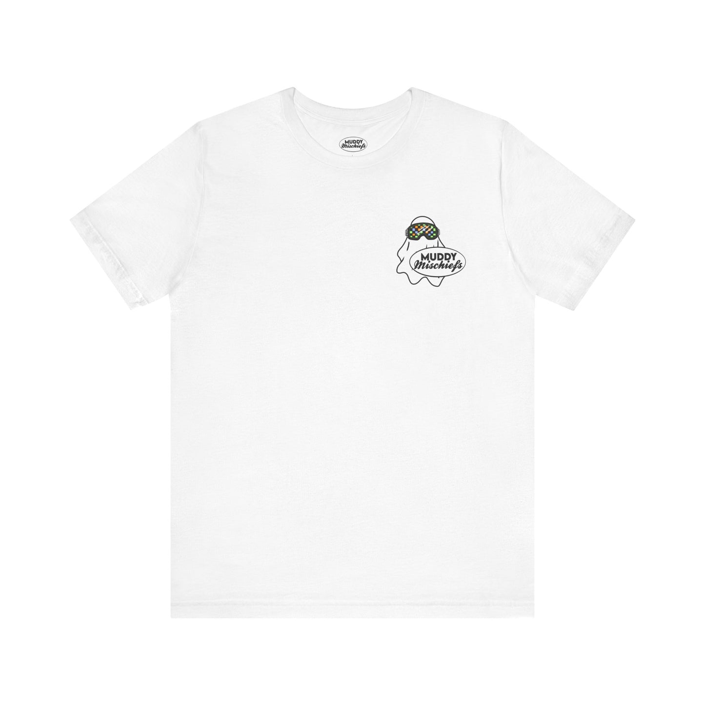 Solo Google Ghost | Unisex Adult Halloween Motocross Tee