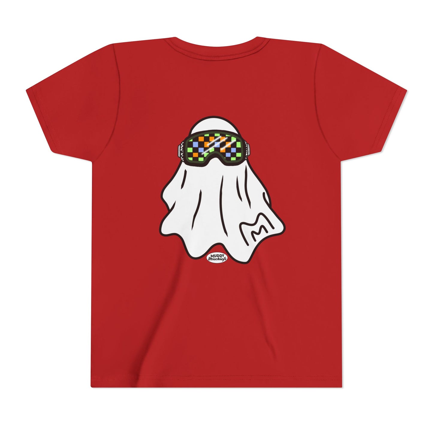 Solo Google Ghost | Unisex Youth Halloween Motocross Tee