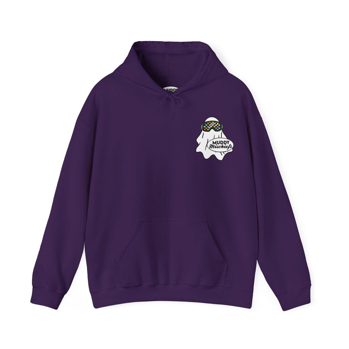 Goggle Ghost | Youth Halloween Motocross Hoodie