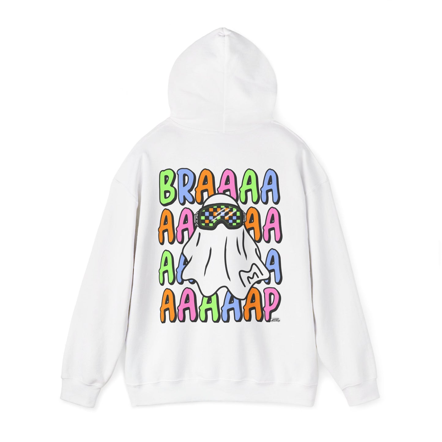 Goggle Ghost | Youth Halloween Motocross Hoodie