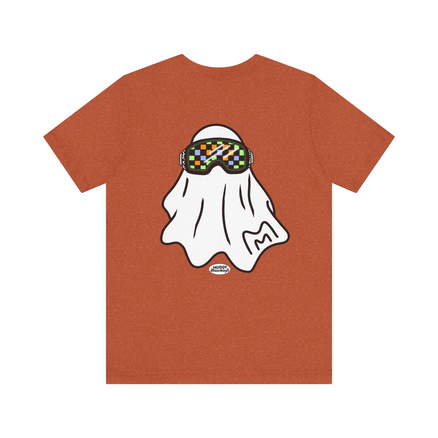 Solo Google Ghost | Unisex Adult Halloween Motocross Tee