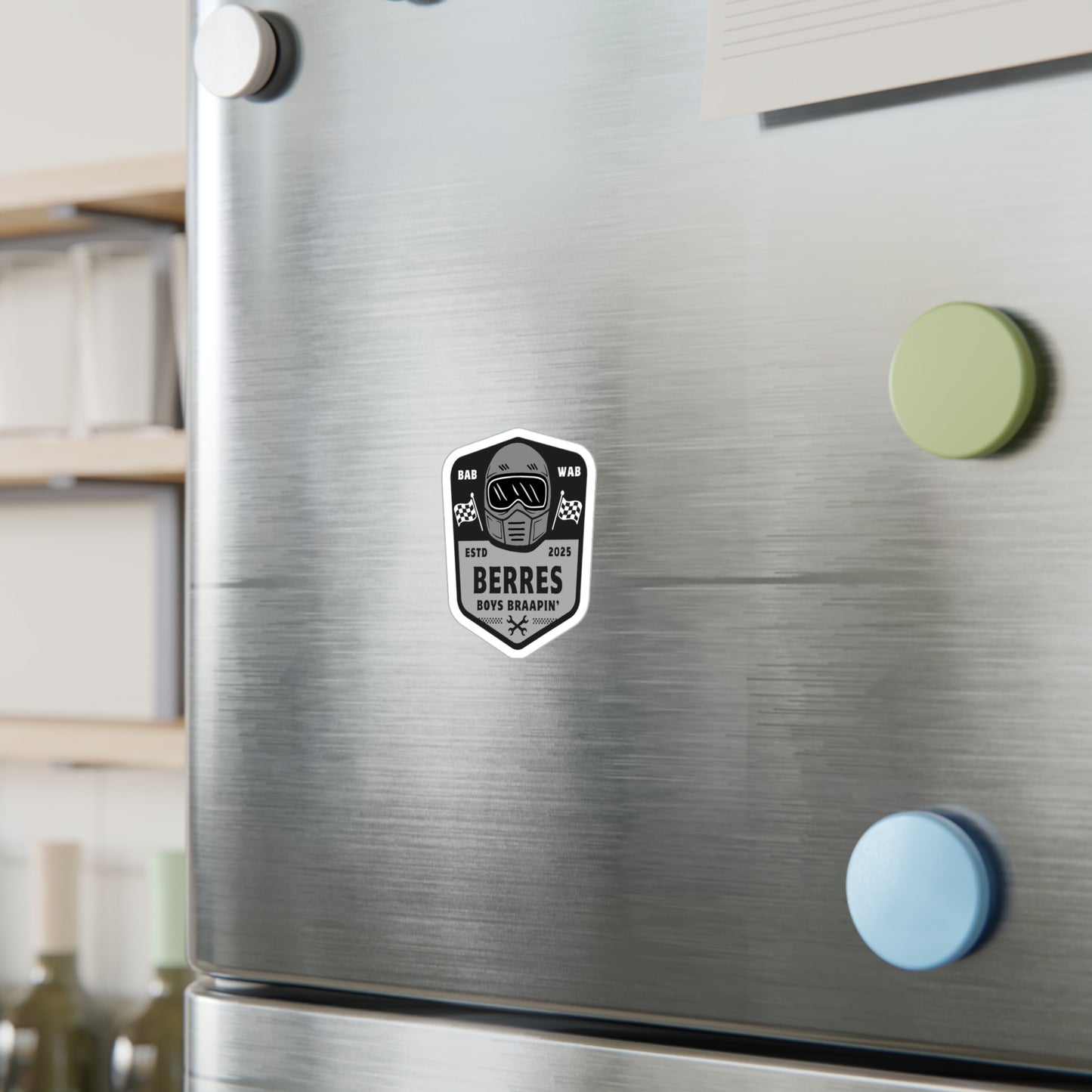 BERRES #555 Team Collab Sticker | KissCut Vinyl Sticker