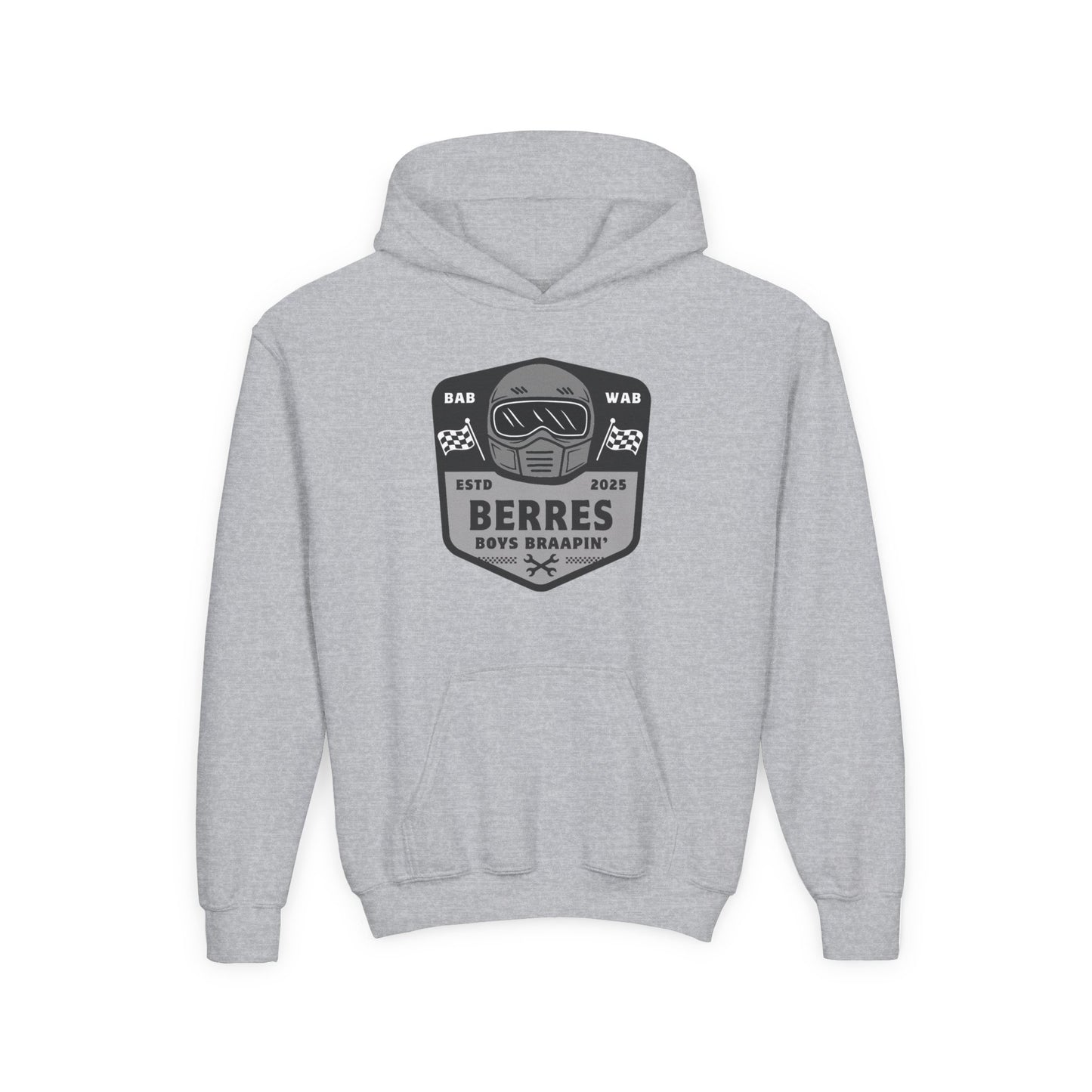 BERRES #555 | Youth Muddy Mischiefs Team Hoodie Collab