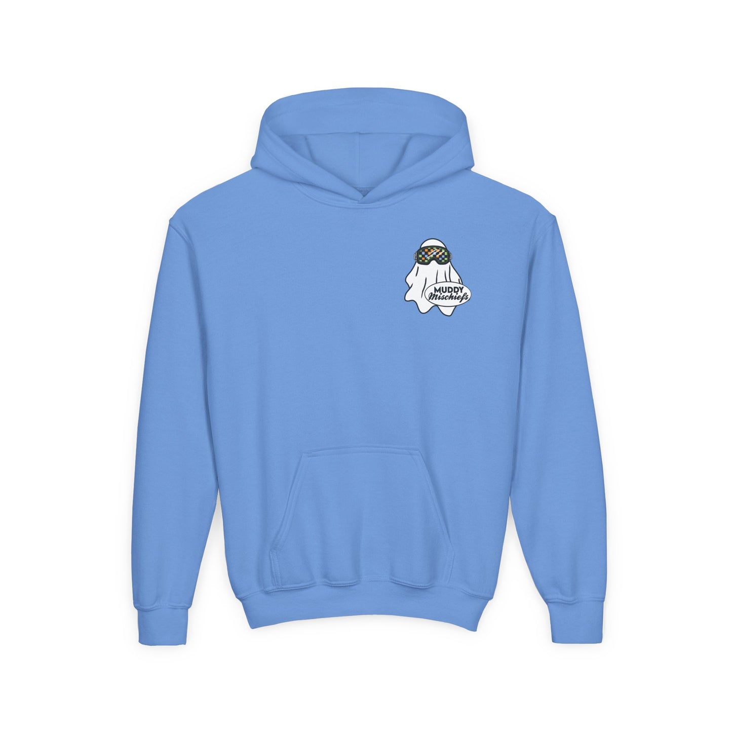 Goggle Ghost | Youth Halloween Motocross Hoodie