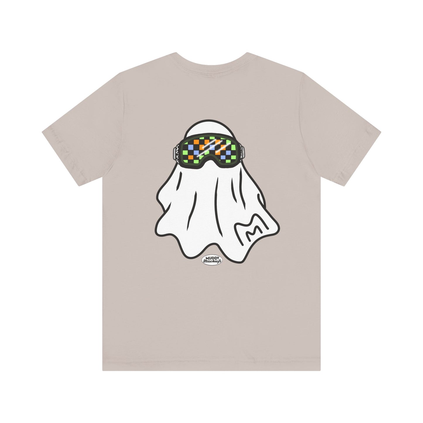 Solo Google Ghost | Unisex Adult Halloween Motocross Tee