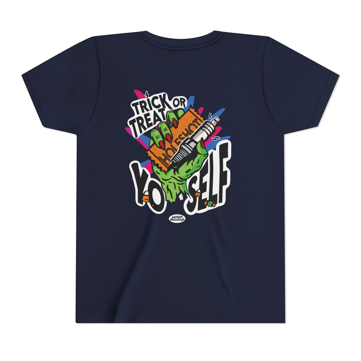 Trick or Treat Yo’self | Youth Halloween Motocross Tee