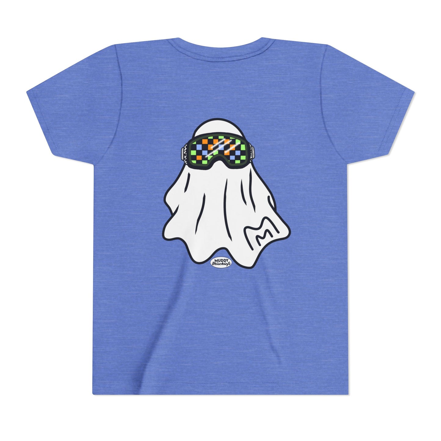Solo Google Ghost | Unisex Youth Halloween Motocross Tee