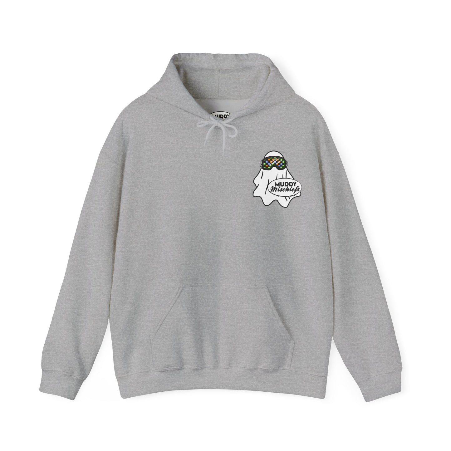 Goggle Ghost | Youth Halloween Motocross Hoodie