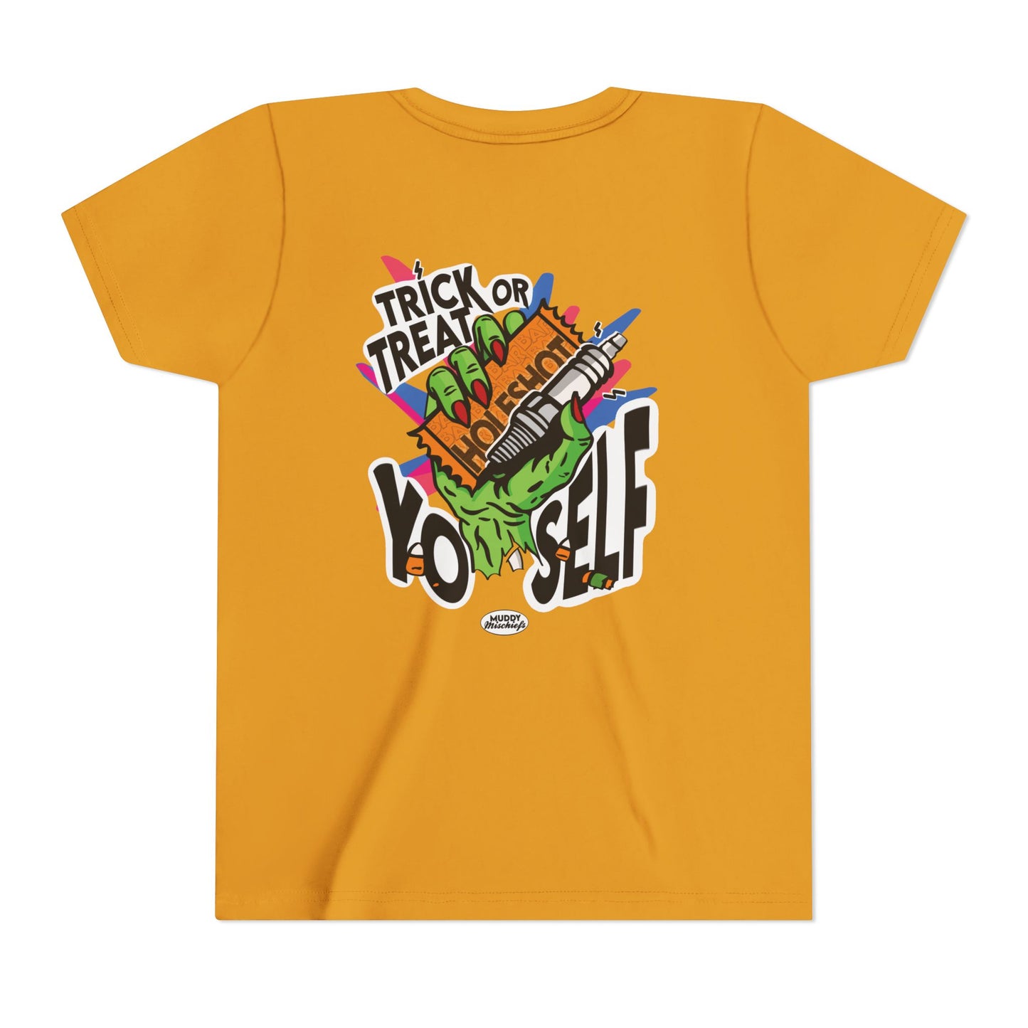 Trick or Treat Yo’self | Youth Halloween Motocross Tee