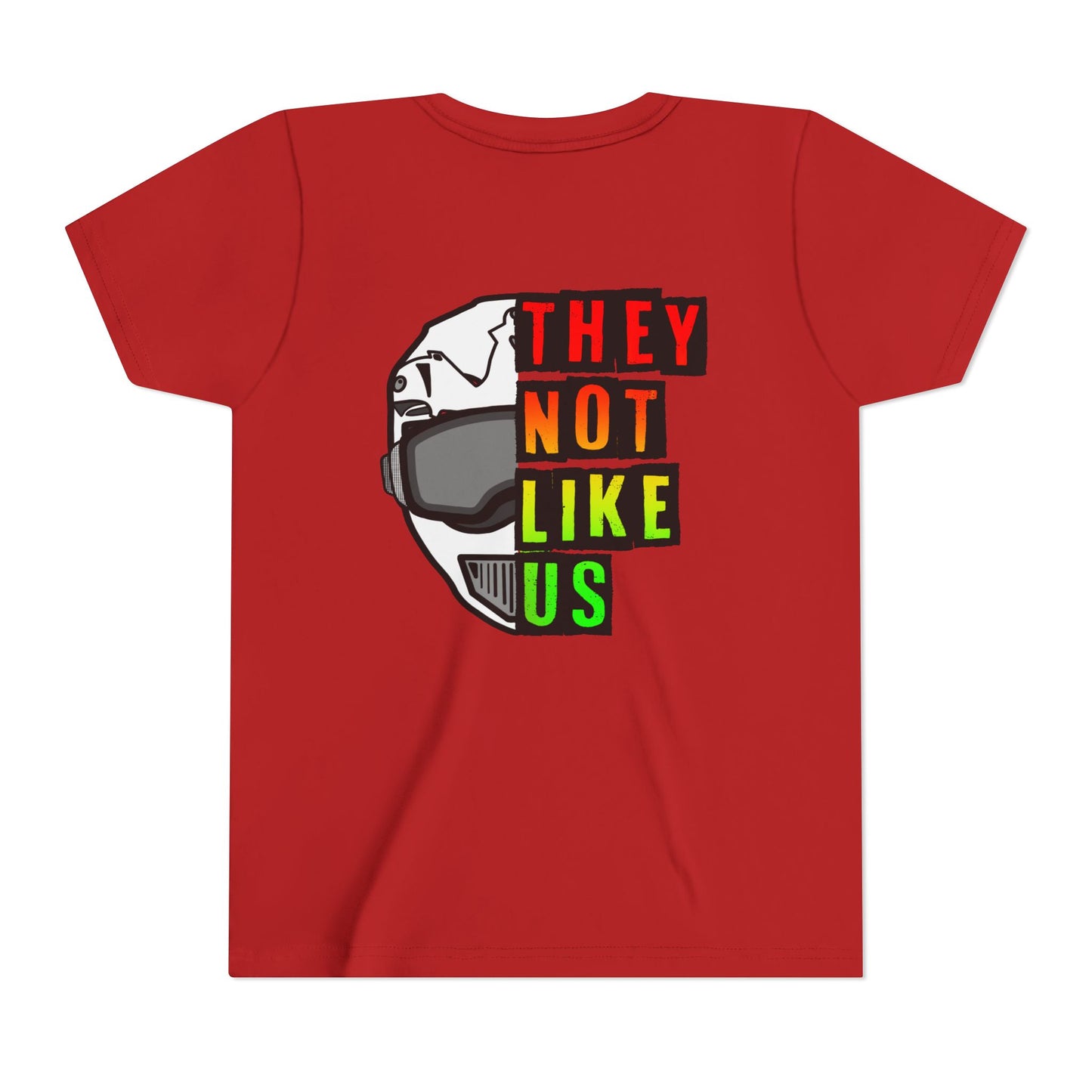 They Not Like Us Moto - Rasta | Youth Juneteenth Motocross Tee