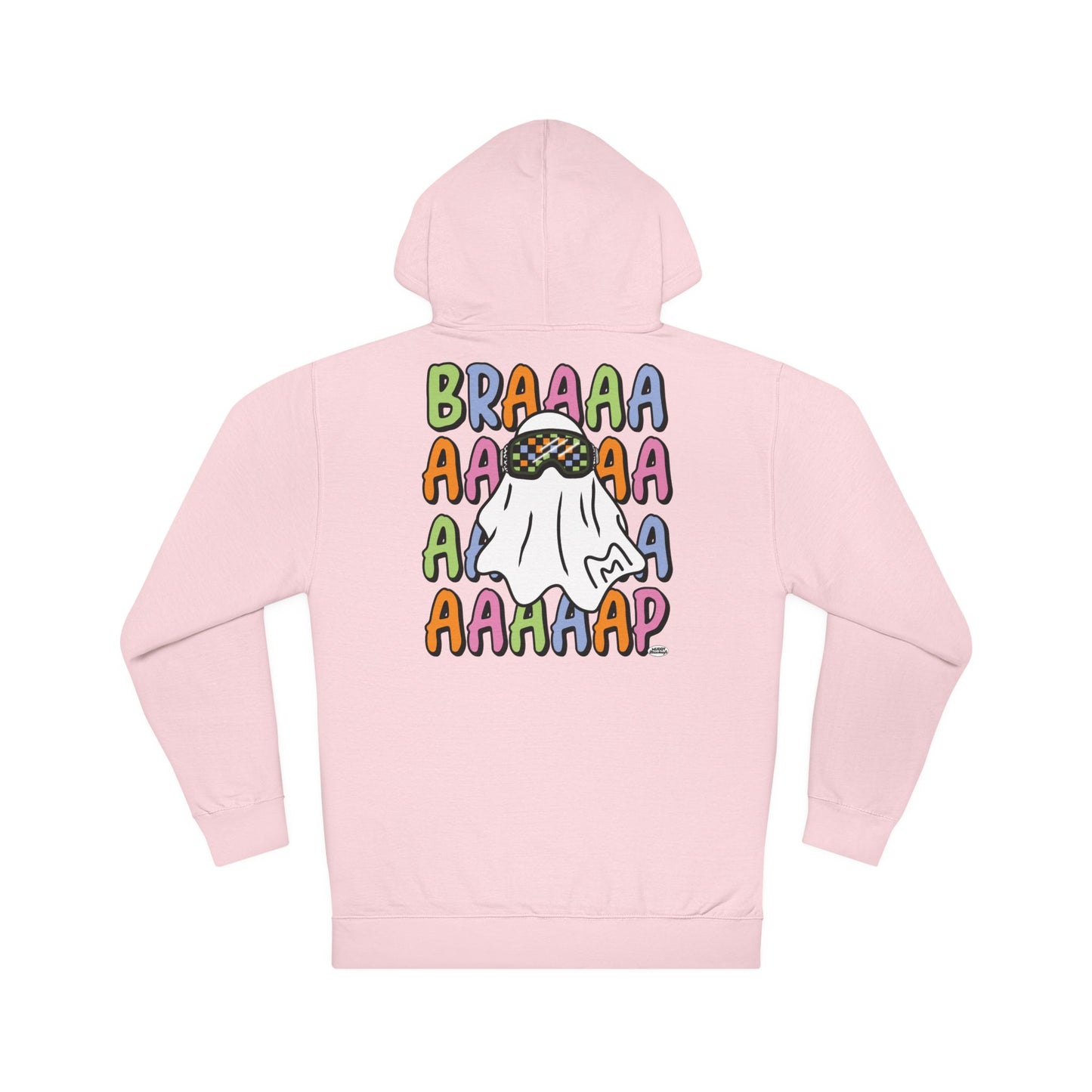Goggle Ghost | Unisex Adult Halloween Motocross Hoodie