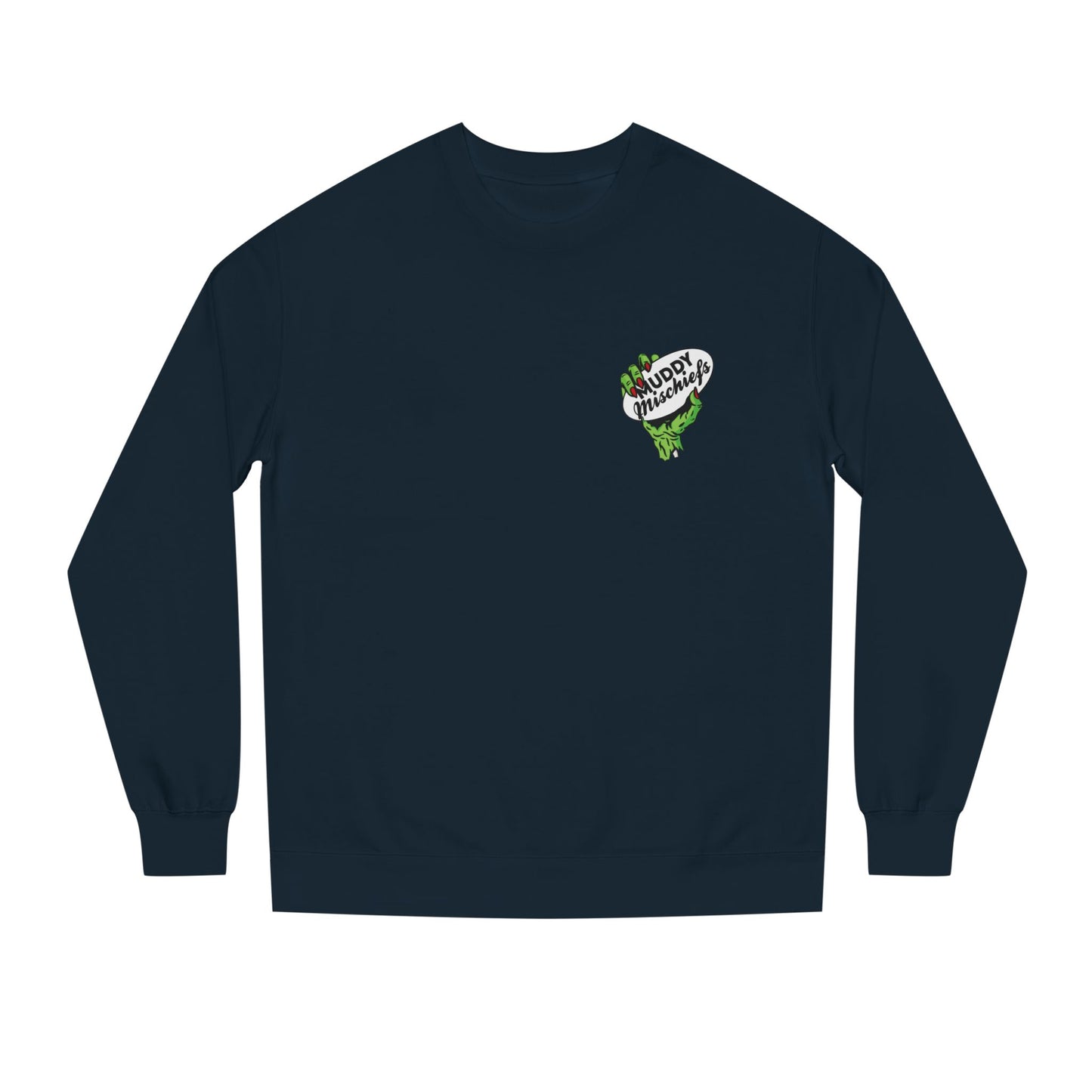 Trick or Treat Yo’self | Unisex Adult Halloween Motocross Crewneck Sweatshirt
