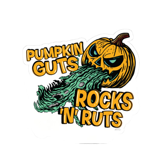 Pumpkin Guts, Rocks n Ruts Sticker
