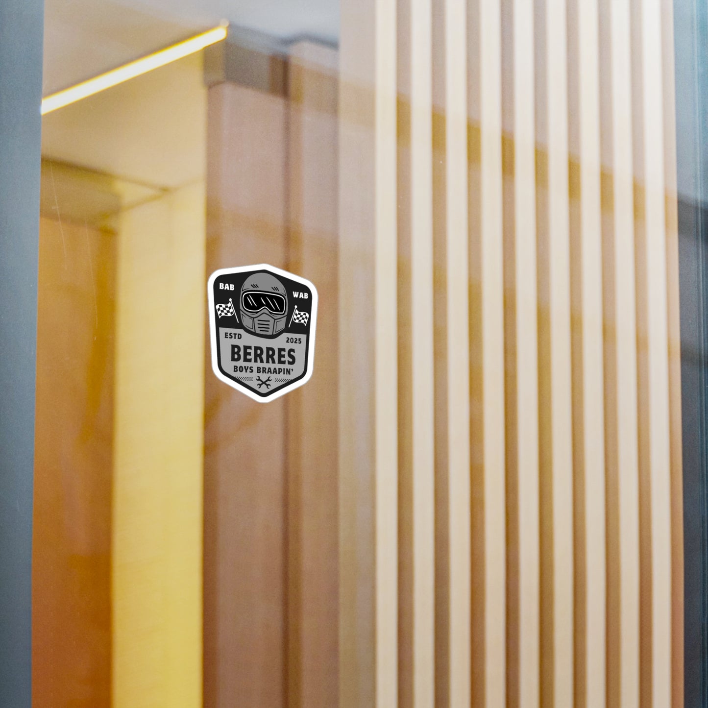 BERRES #555 Team Collab Sticker | KissCut Vinyl Sticker
