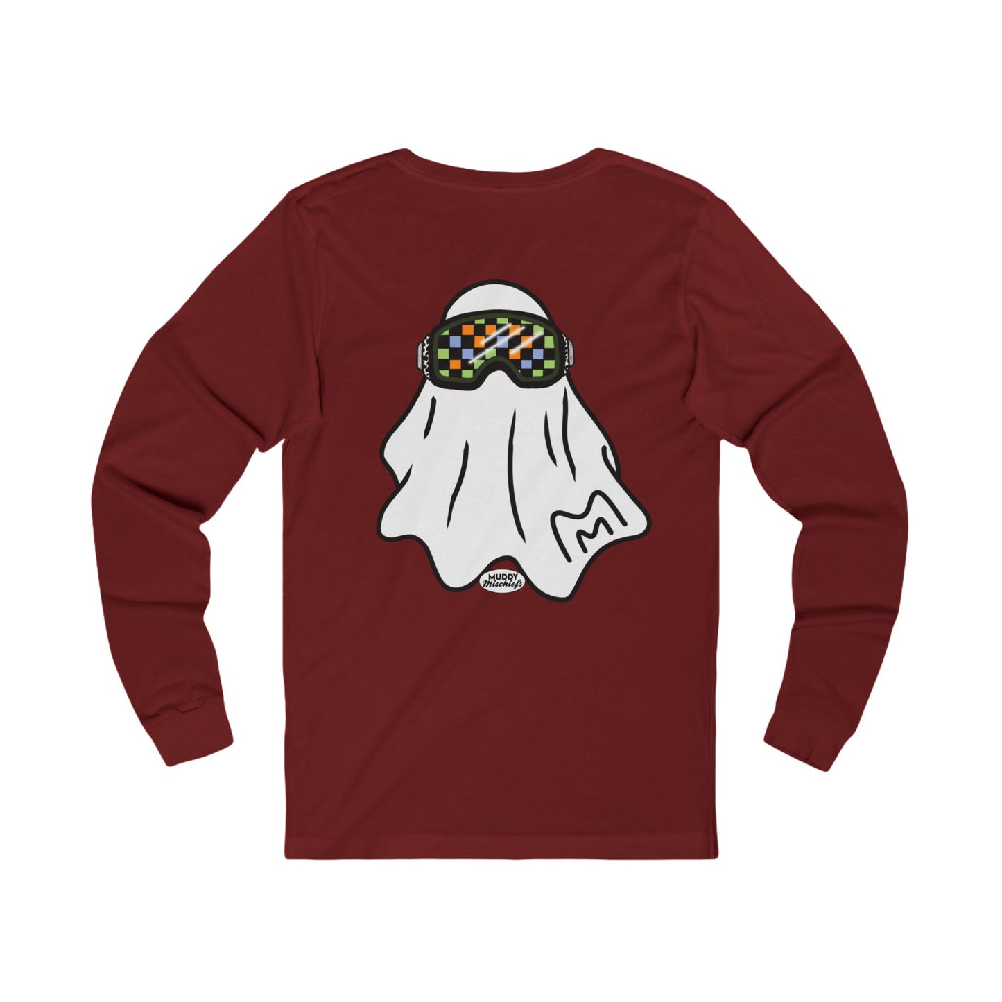 Solo Google Ghost | Unisex Adult Halloween Motocross Tee