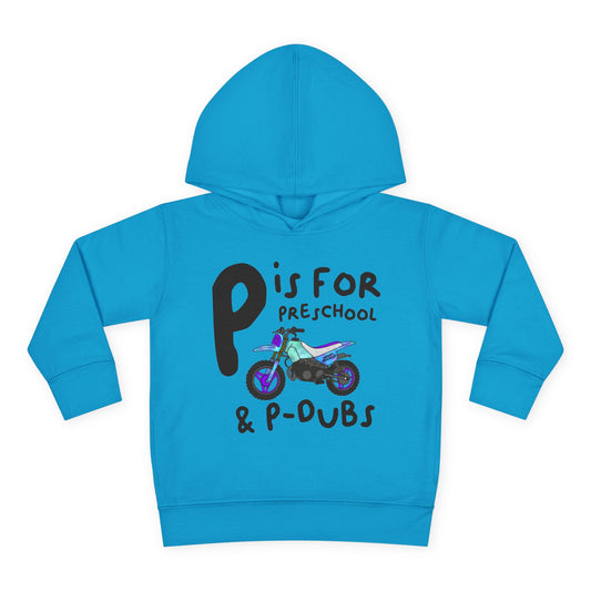 P is For PDubs | Toddler Motocross Hoodie