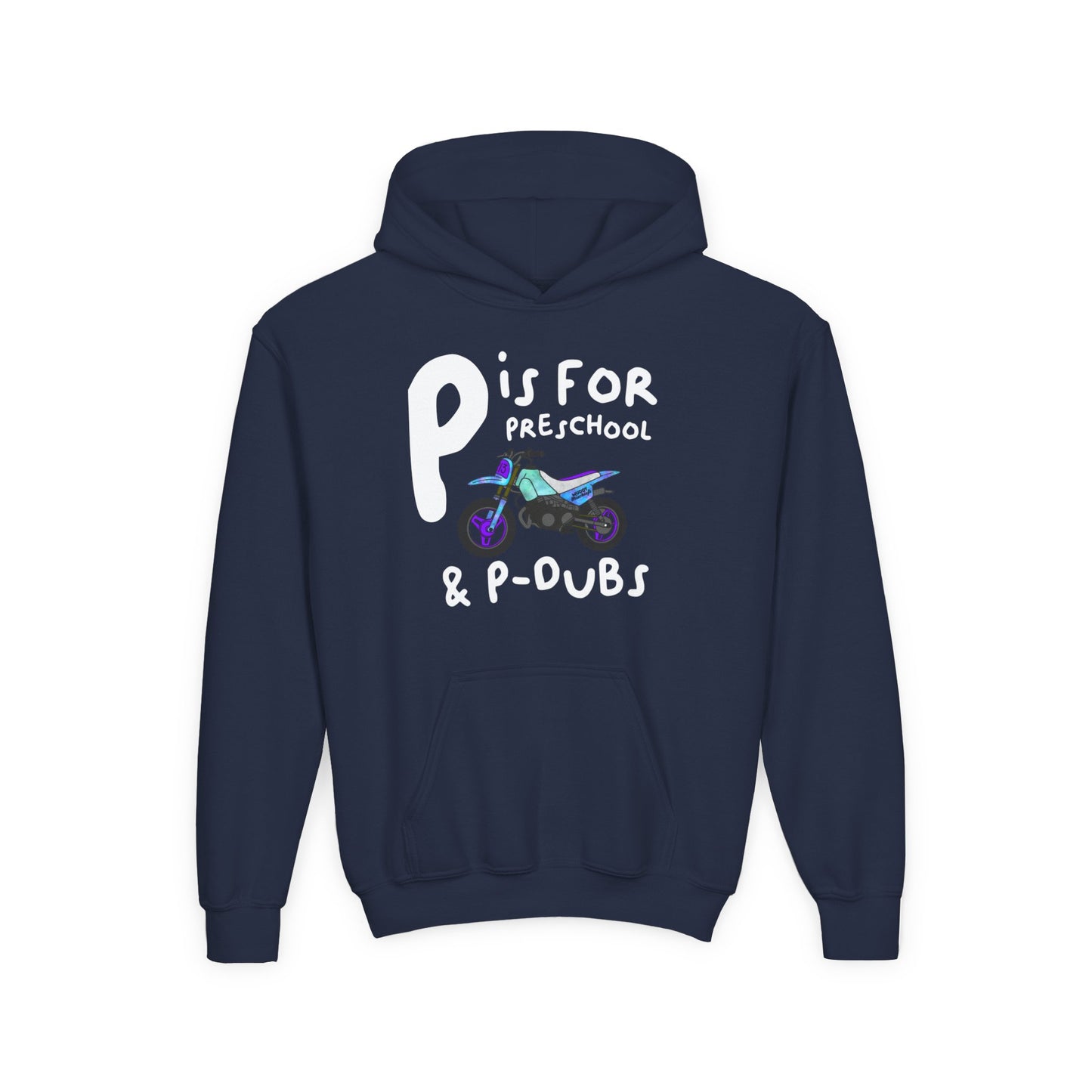 P is For PDubs | Youth Motocross Hoodie