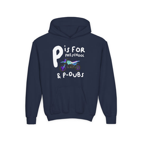 P is For PDubs | Youth Motocross Hoodie