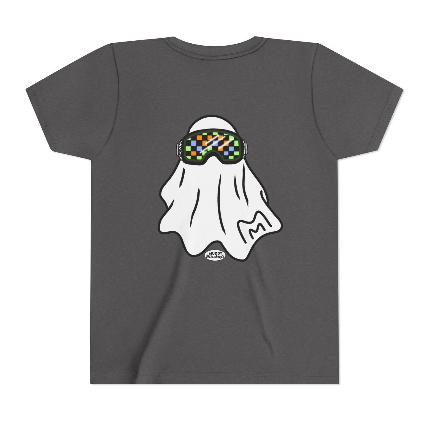 Solo Google Ghost | Unisex Youth Halloween Motocross Tee
