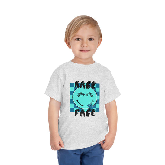 Race Face | Toddler Motocross Tee (Blue)