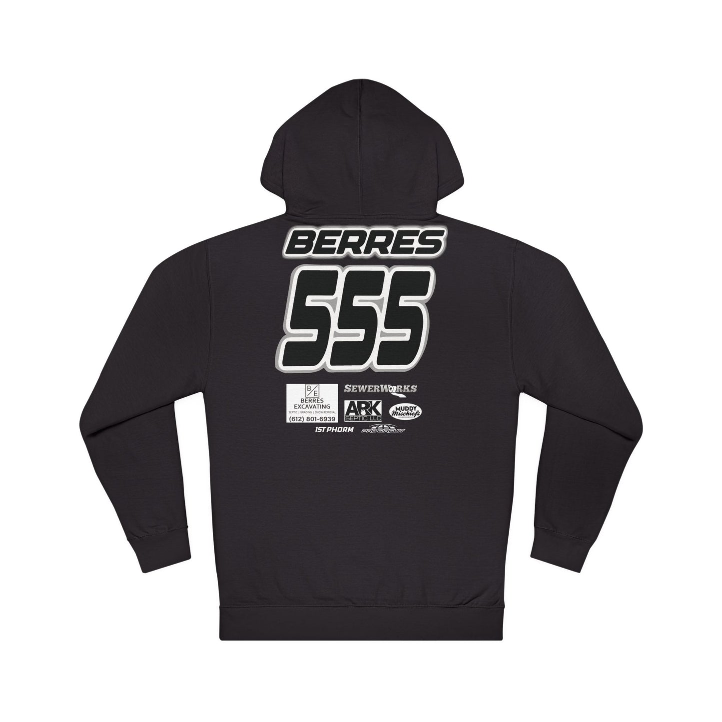 BERRES #555 | Adult Muddy Mischiefs Team Hoodie Collab