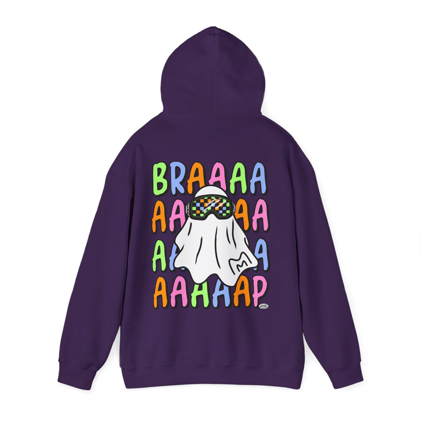 Goggle Ghost | Youth Halloween Motocross Hoodie