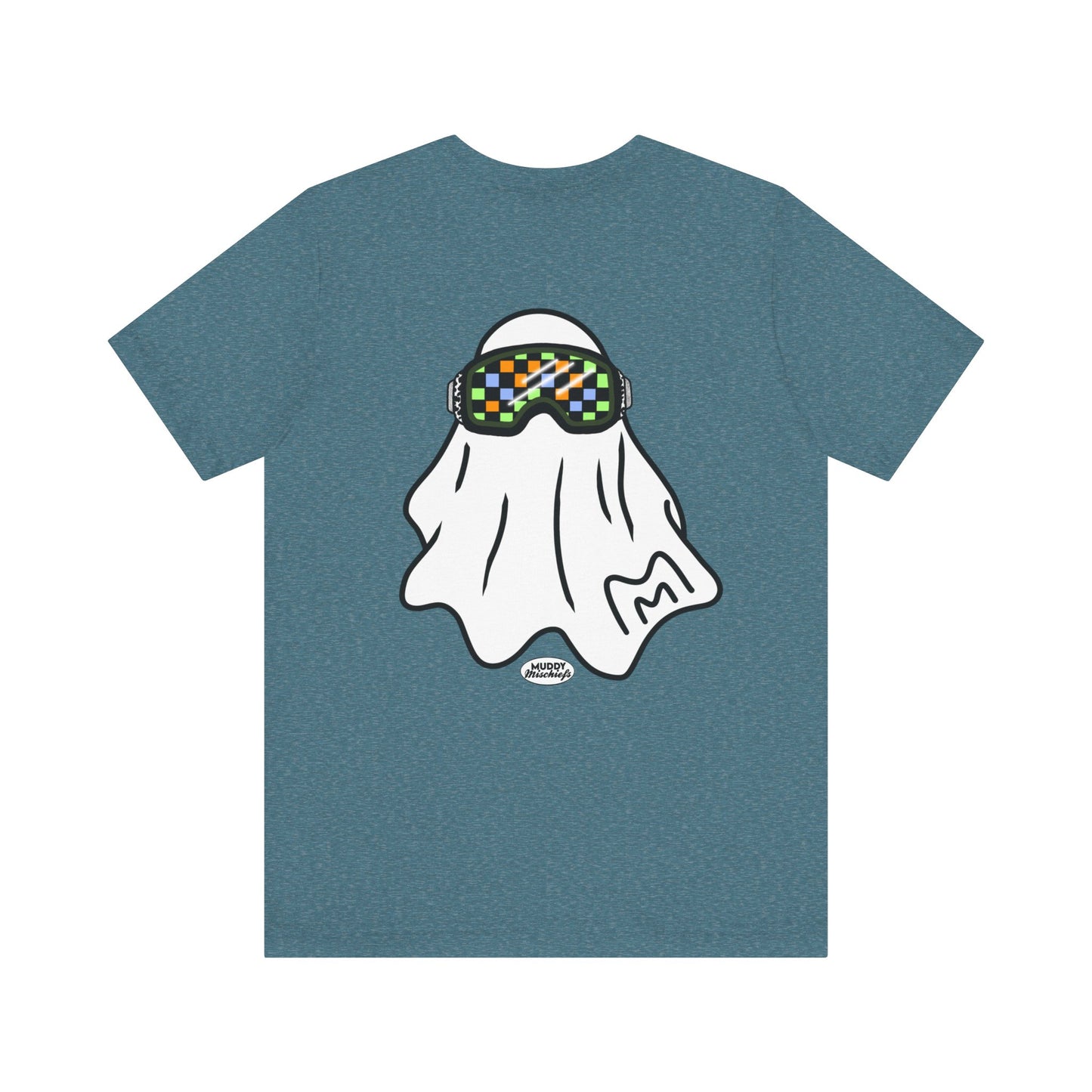 Solo Google Ghost | Unisex Adult Halloween Motocross Tee