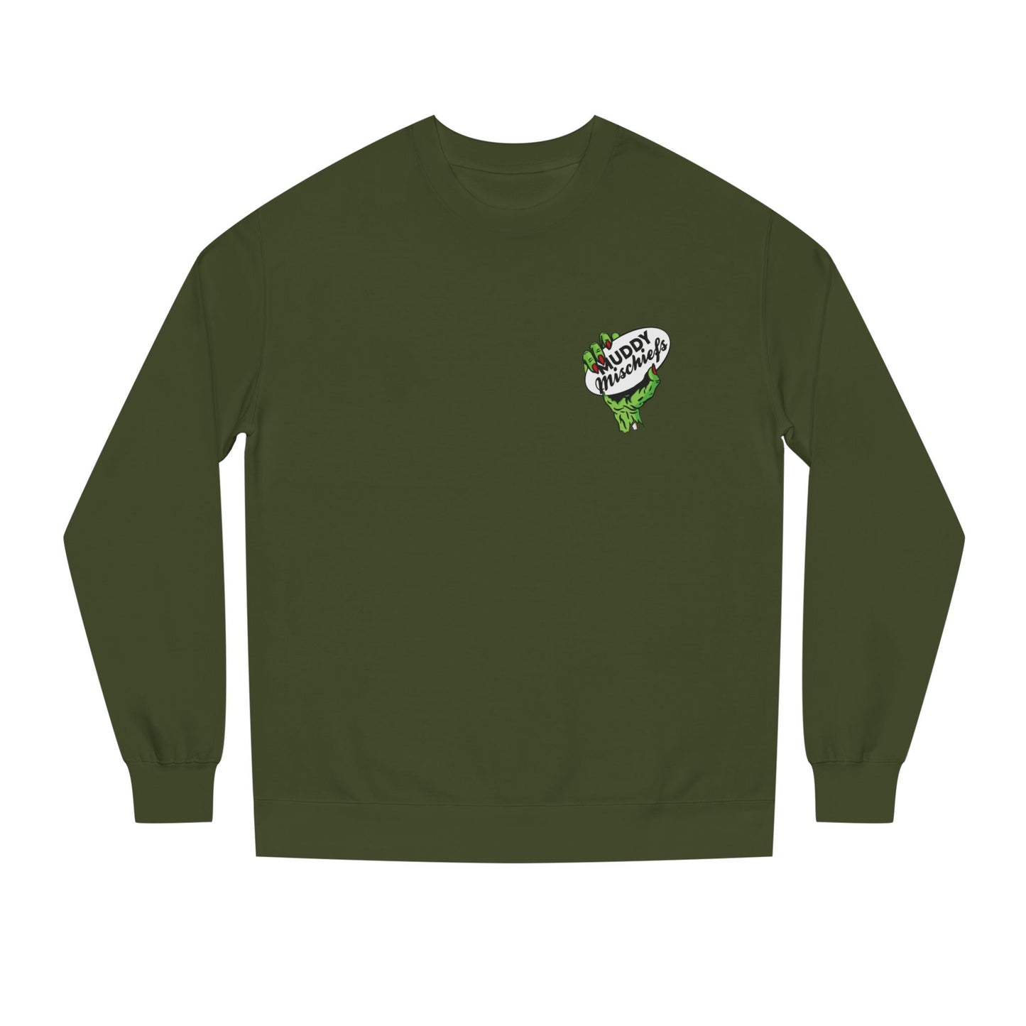Trick or Treat Yo’self | Unisex Adult Halloween Motocross Crewneck Sweatshirt