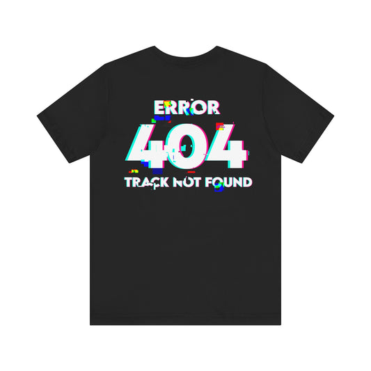 Error 404 Track Not Found  | Adult Motocross Tee