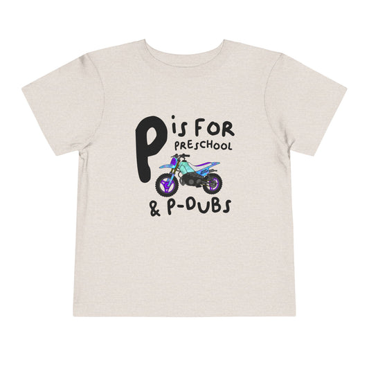 P is For PDubs | Toddler Motocross Tee