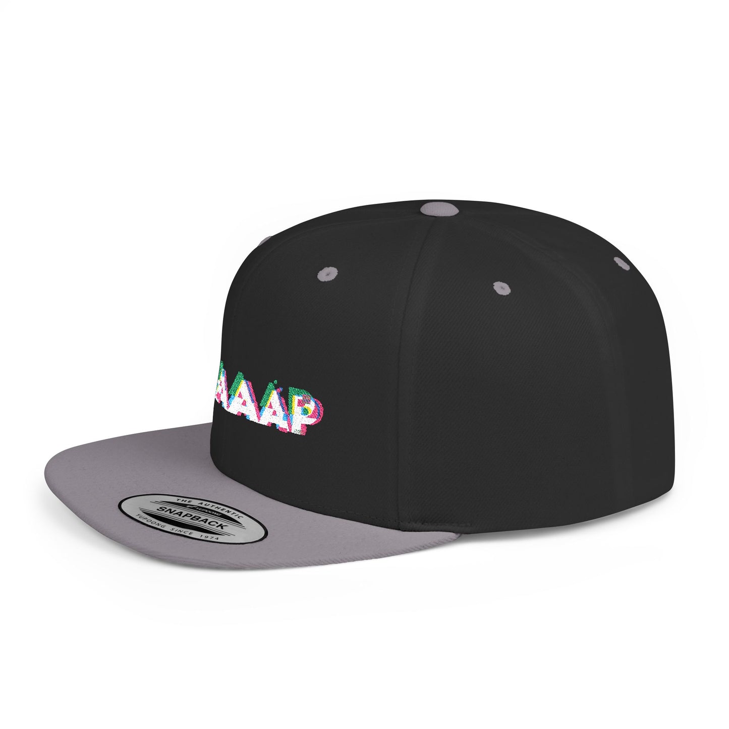 Glitchy Braaap Embroidered SnapBack | Unisex Adjustable Sized Hat