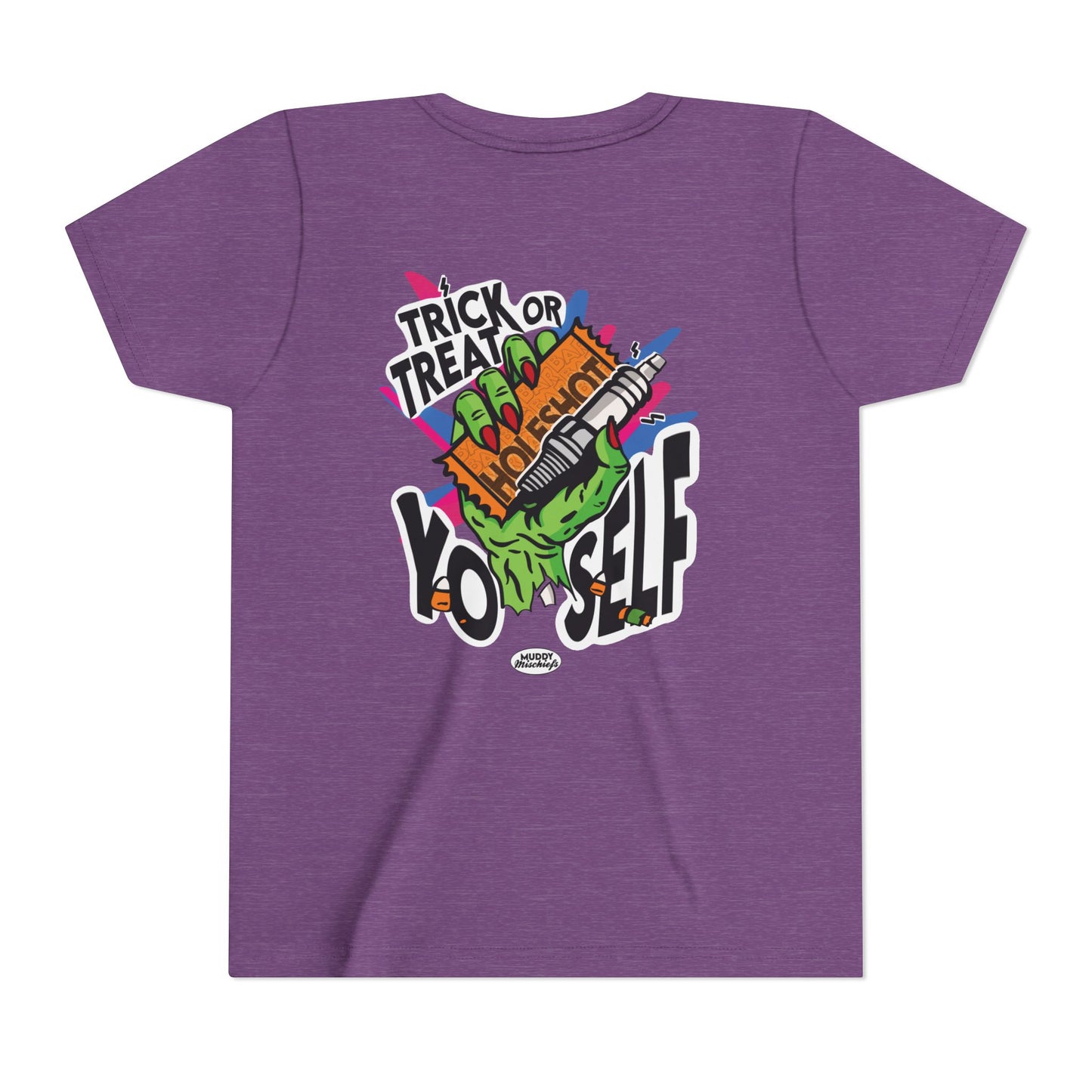 Trick or Treat Yo’self | Youth Halloween Motocross Tee