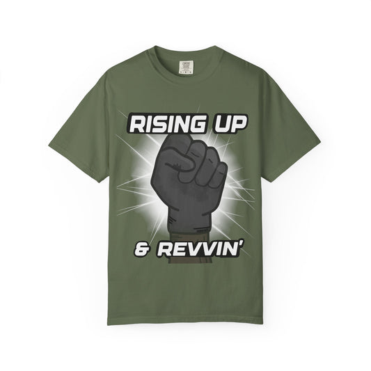Rising up & Revvin’  | Adult Juneteenth Motocross Tee