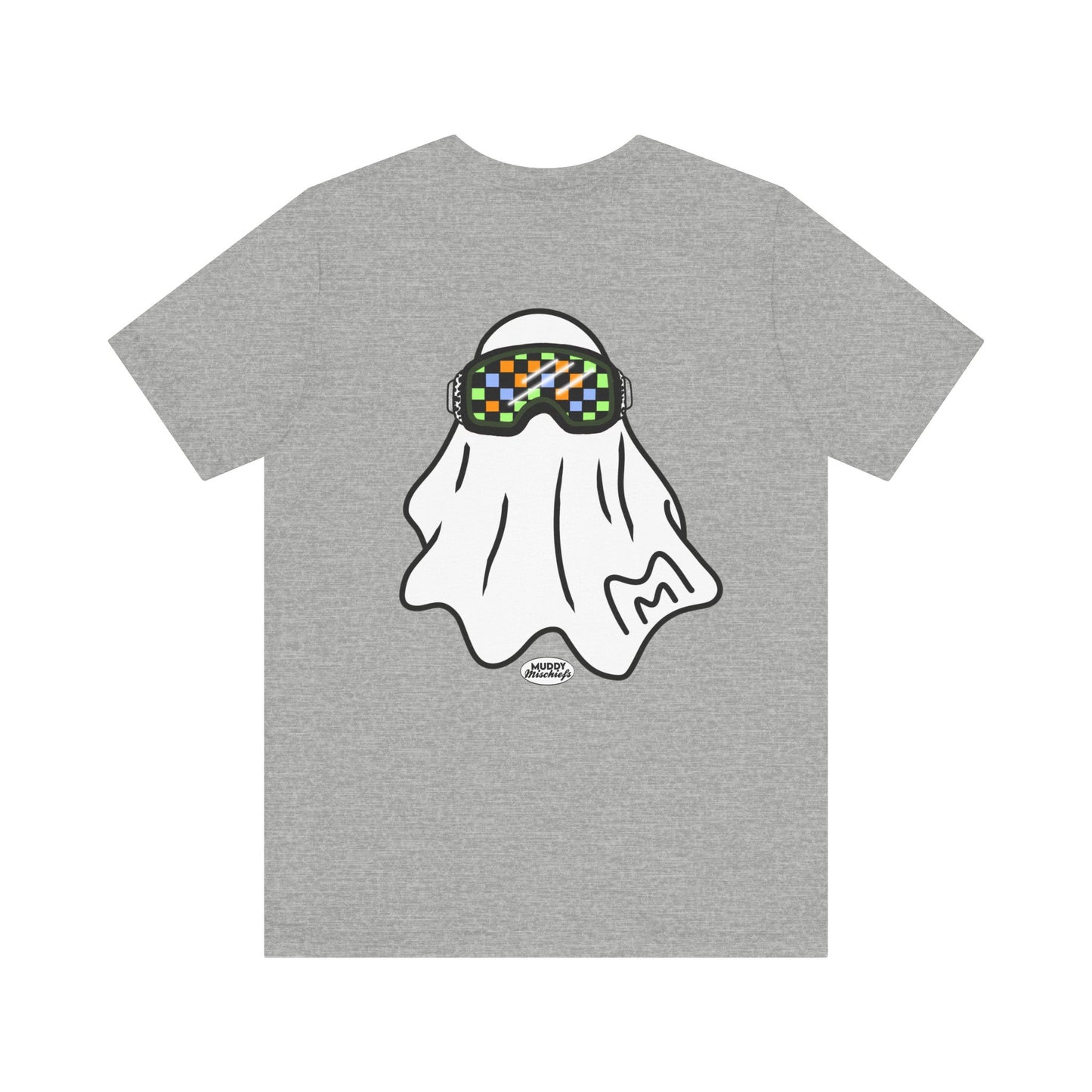 Solo Google Ghost | Unisex Adult Halloween Motocross Tee