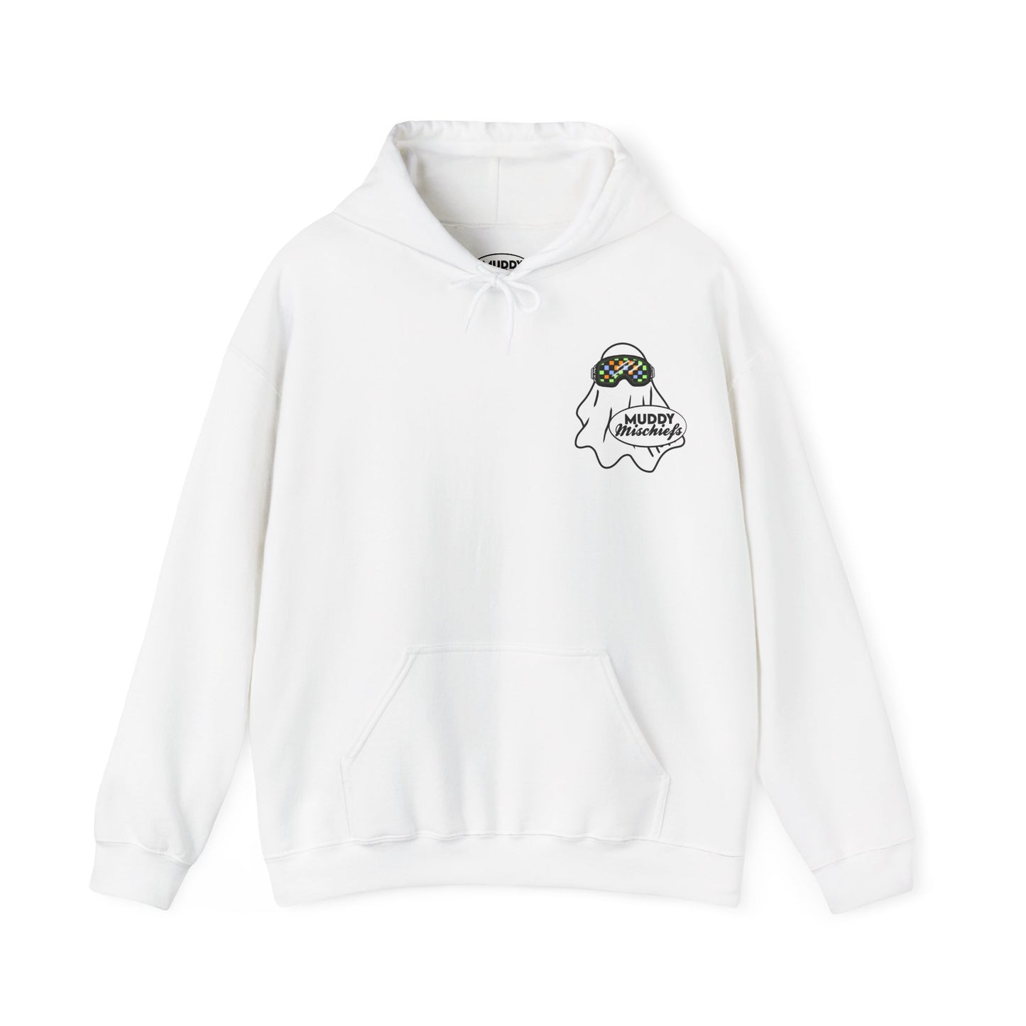 Goggle Ghost | Youth Halloween Motocross Hoodie