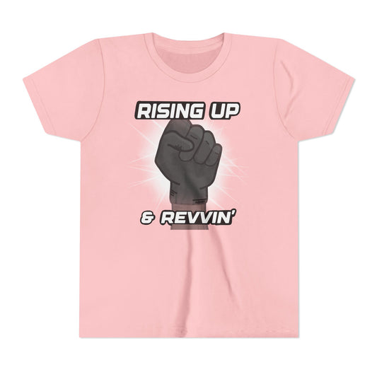 Rising up & Revvin’  | Youth Juneteenth Motocross Tee