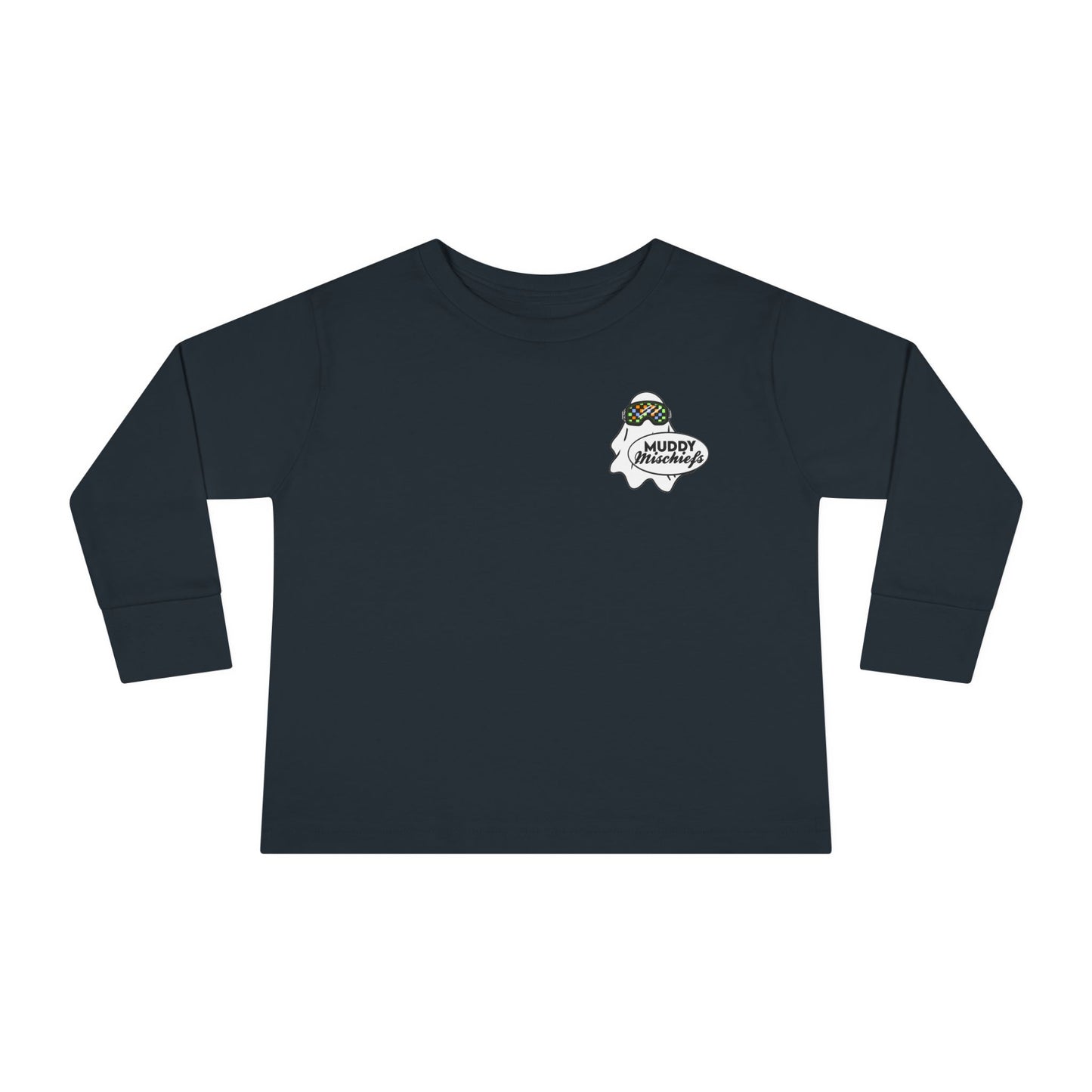 Solo Google Ghost | Unisex Toddler Halloween Motocross Tee