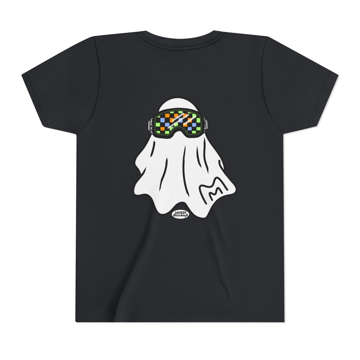 Solo Google Ghost | Unisex Youth Halloween Motocross Tee