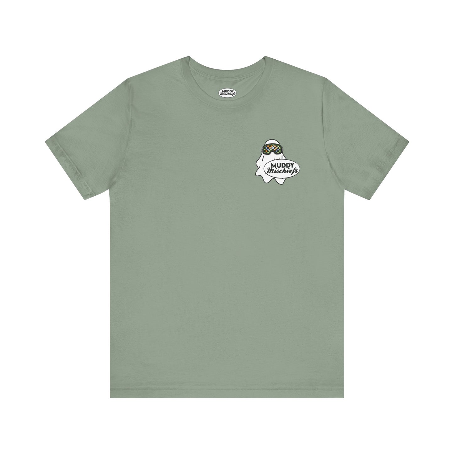 Google Ghosté | Unisex Adult Halloween Motocross Tee