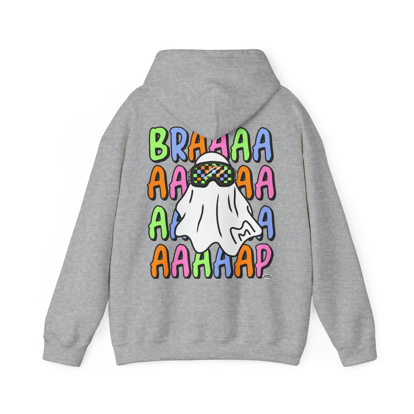 Goggle Ghost | Youth Halloween Motocross Hoodie