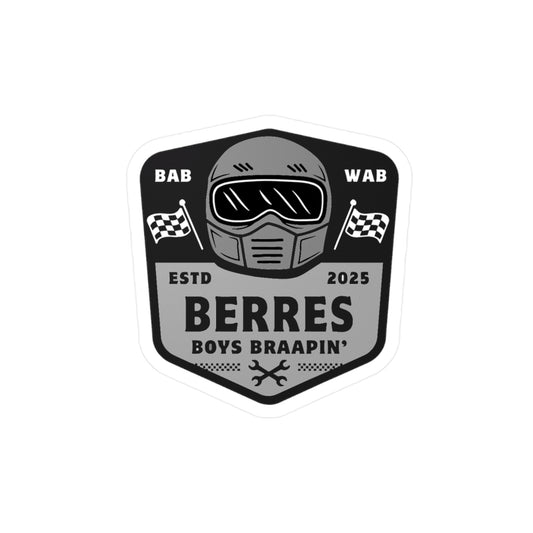 BERRES #555 Team Collab Sticker | KissCut Vinyl Sticker