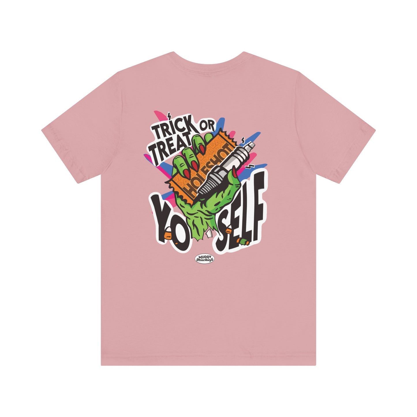 Copy of Trick or Treat Yo’self | Unisex Adult Halloween Motocross Tee