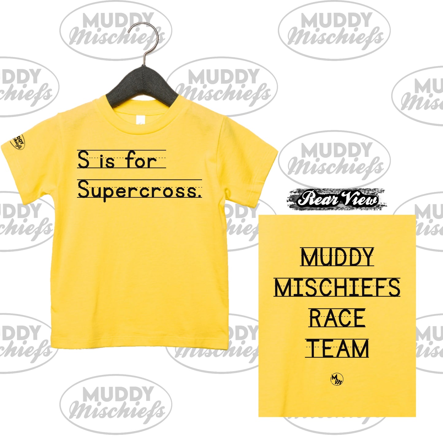 Primary Division “D is for Dirt bike…” | Toddler Motocross Shirt