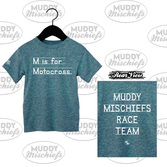 Primary Division “M is for Motocross…” | Adult Motocross Shirt
