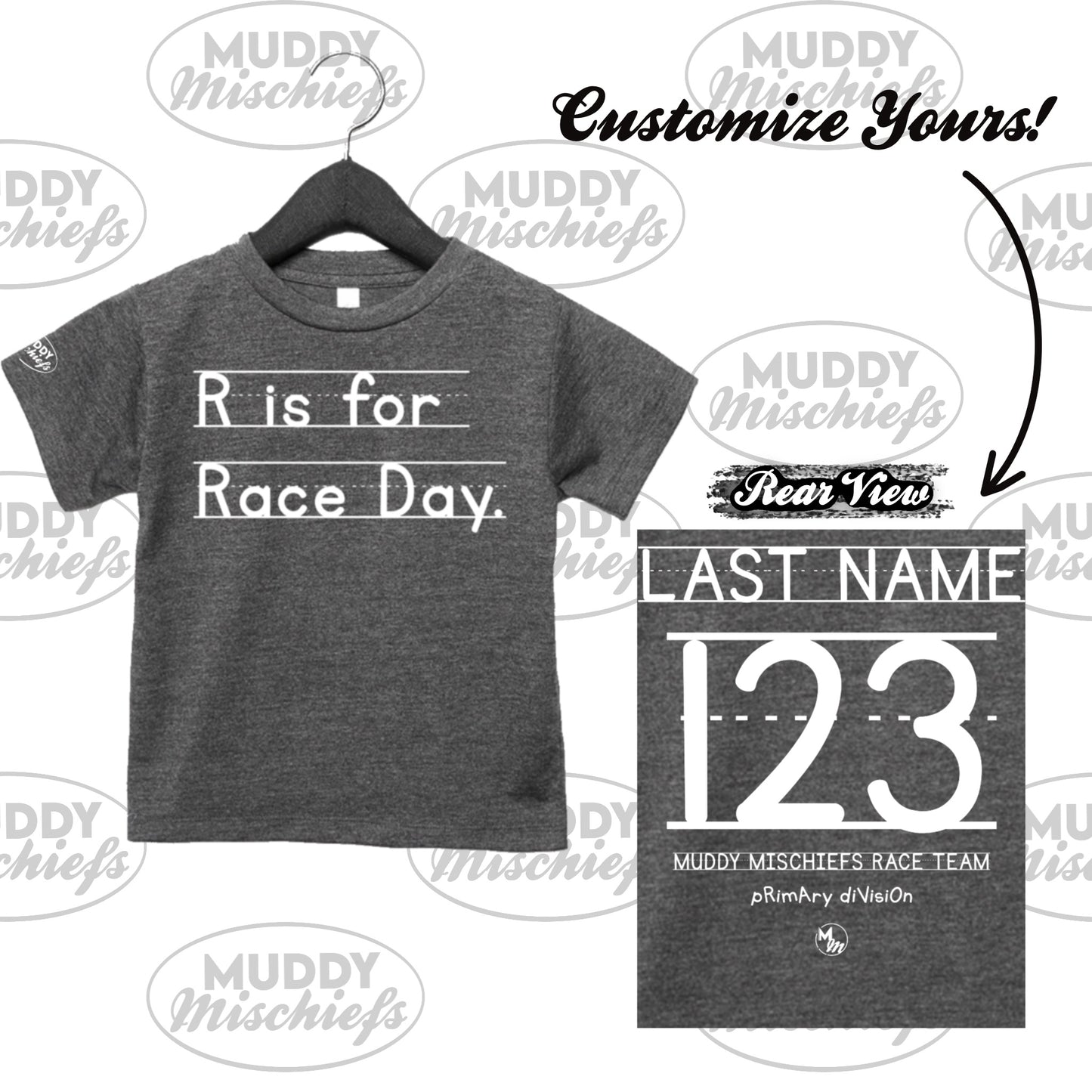 Primary Division “D is for Dirt bike…” | Toddler Motocross Shirt