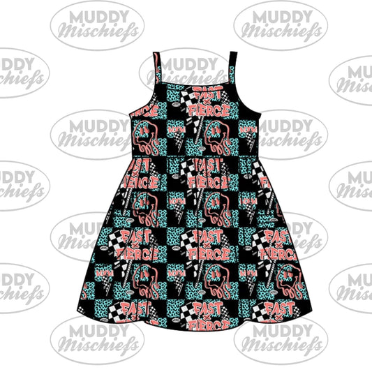 Fast x Fierce Dress | Moto-inspired Dress