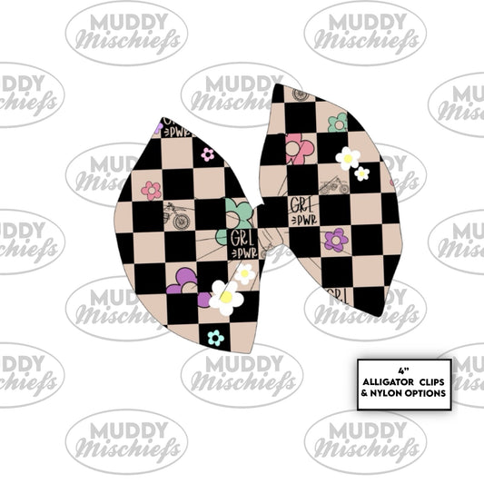 GRL PWR 4” BOW | Motocross-Inspired Bow